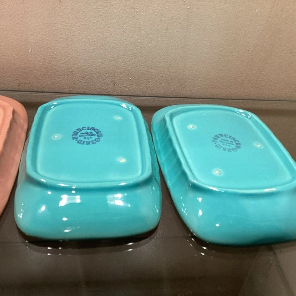 XX Rare!! 4 Franciscan Dishes for 1940 Toastmaster Standard Set!!